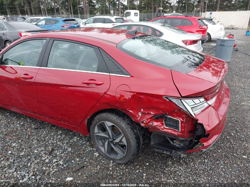 2023 Hyundai Elantra Hybrid Limited VIN: KMHLN4AJ1PU051650 Lot: 43933394