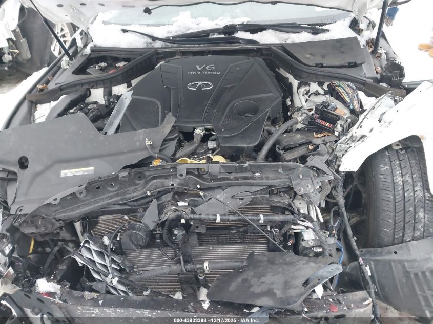 2022 Infiniti Q50 Luxe Awd VIN: JN1EV7BRXNM341372 Lot: 43933398