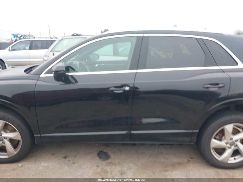 2020 Audi Q3 Premium 45 Tfsi Quattro Tiptronic VIN: WA1AECF39L1004274 Lot: 43933404