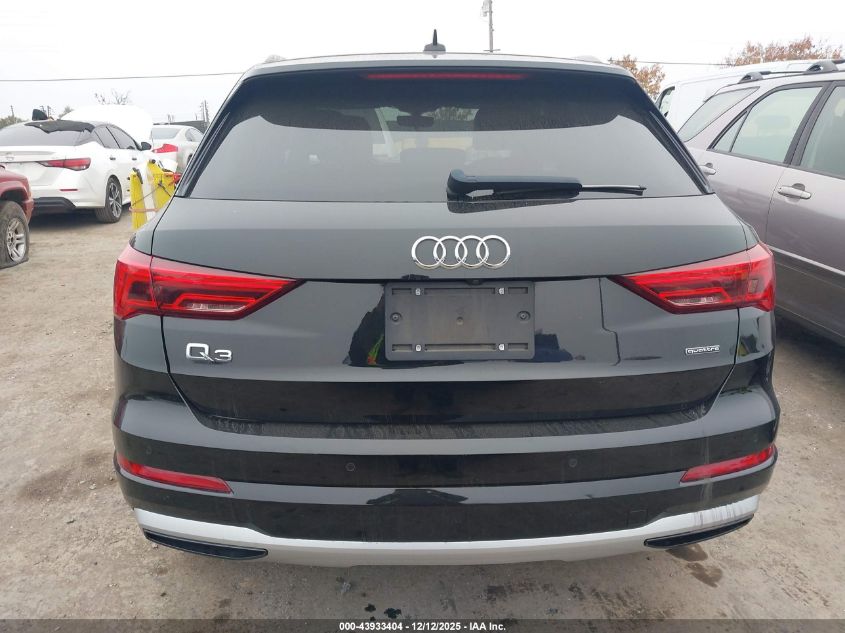 2020 Audi Q3 Premium 45 Tfsi Quattro Tiptronic VIN: WA1AECF39L1004274 Lot: 43933404