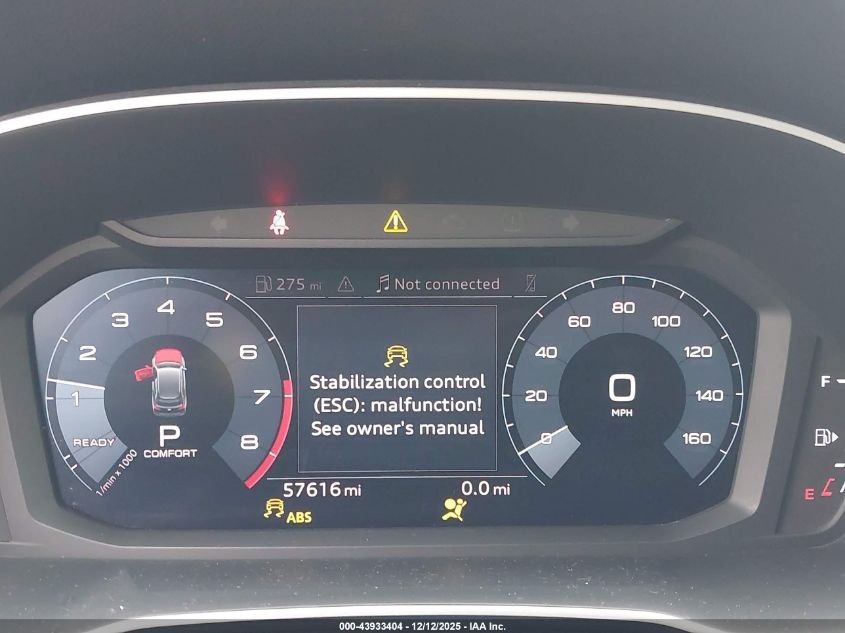 2020 Audi Q3 Premium 45 Tfsi Quattro Tiptronic VIN: WA1AECF39L1004274 Lot: 43933404