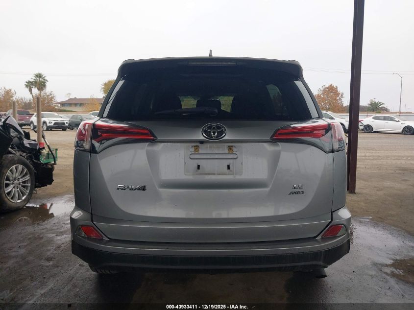 2018 Toyota Rav4 Le VIN: 2T3BFREV9JW740594 Lot: 43933411