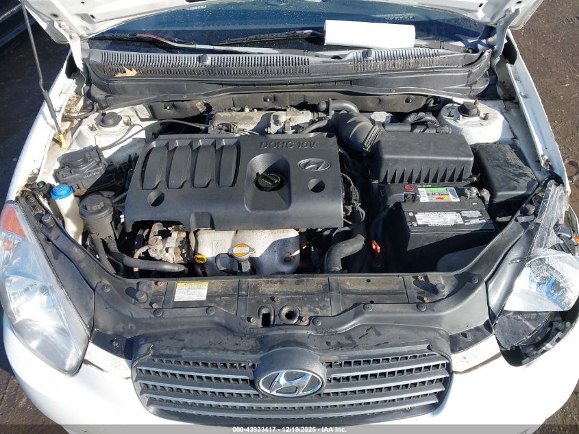 2009 Hyundai Accent Gls VIN: KMHCN46C39U307218 Lot: 43933417