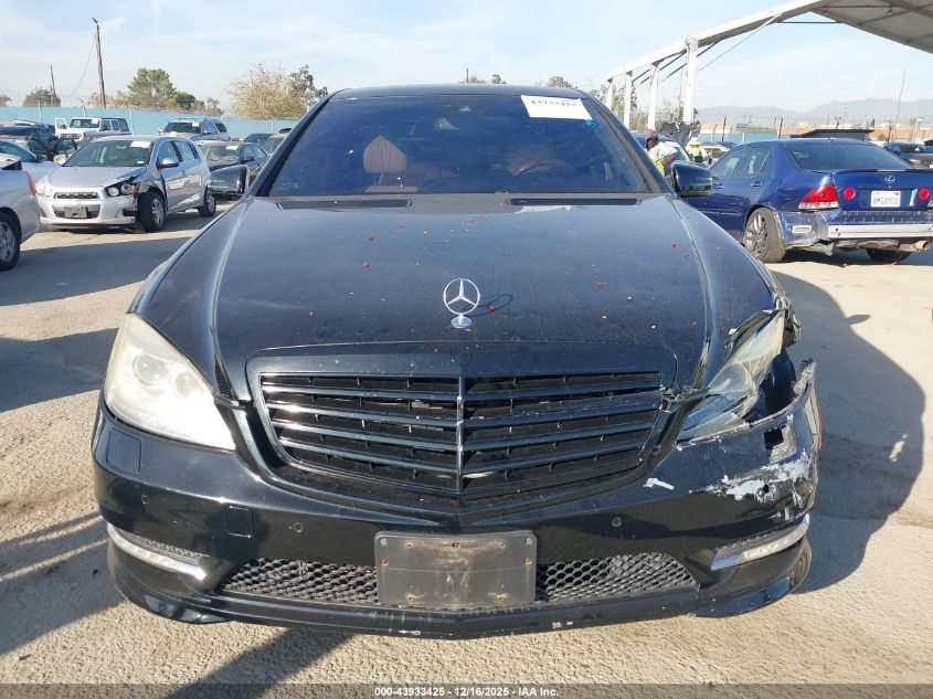2012 Mercedes-Benz S 550 VIN: WDDNG7DBXCA480980 Lot: 43933425