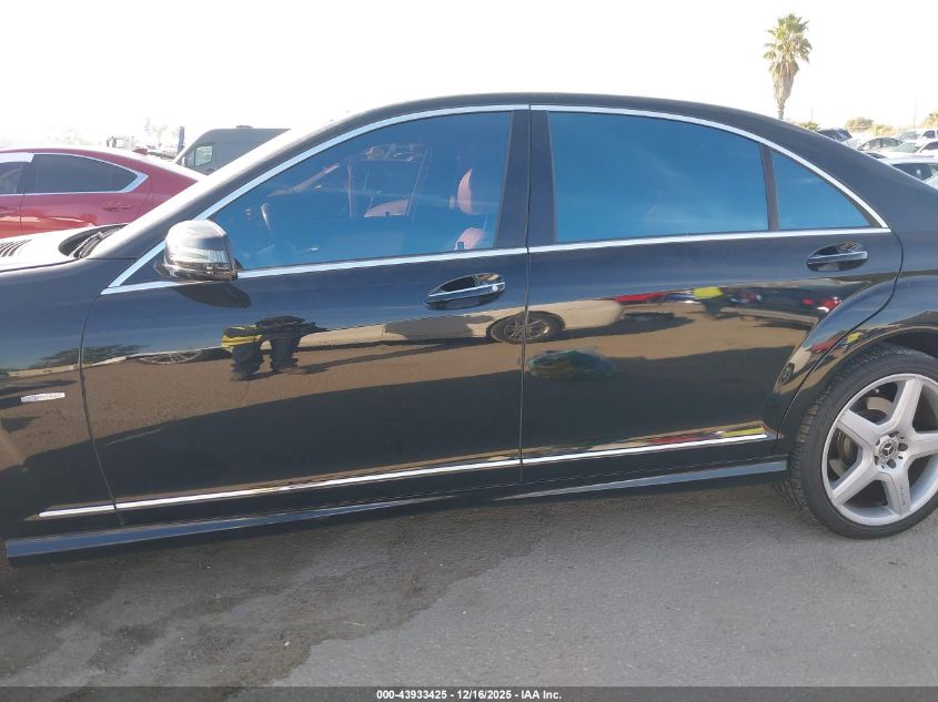 2012 Mercedes-Benz S 550 VIN: WDDNG7DBXCA480980 Lot: 43933425