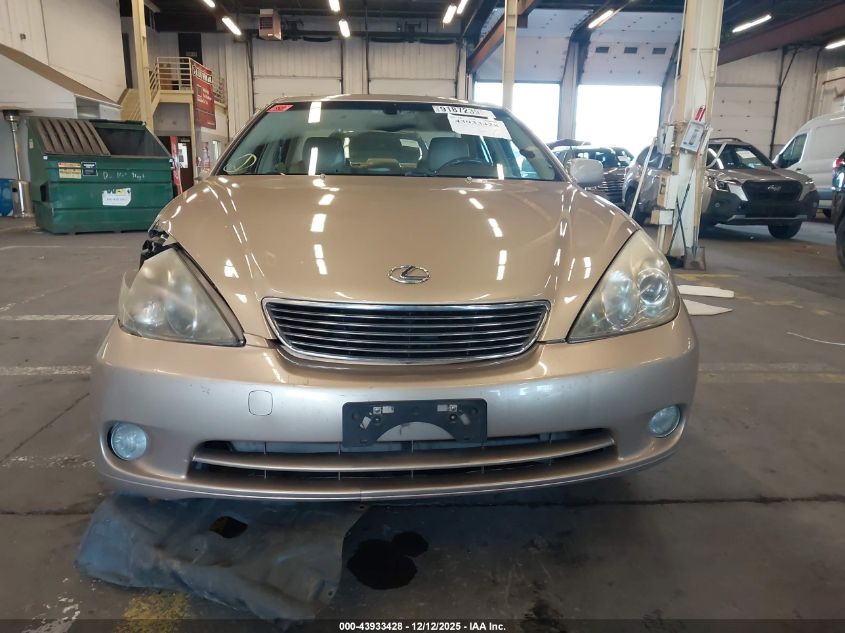 2005 Lexus Es 330 VIN: JTHBA30G555058540 Lot: 43933428