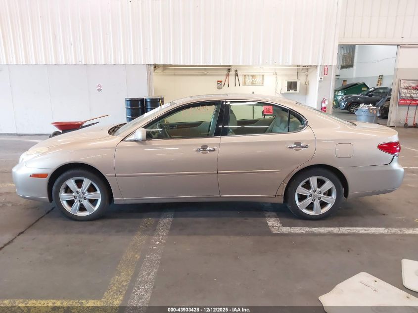 2005 Lexus Es 330 VIN: JTHBA30G555058540 Lot: 43933428