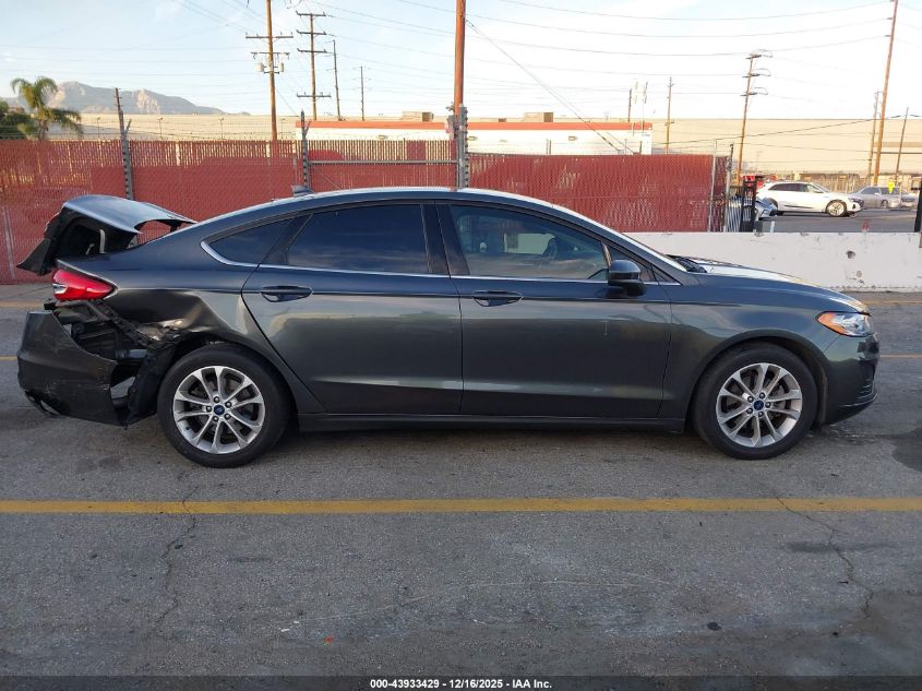 2020 Ford Fusion Se VIN: 3FA6P0HD4LR114574 Lot: 43933429