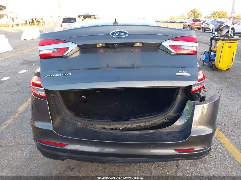 2020 Ford Fusion Se VIN: 3FA6P0HD4LR114574 Lot: 43933429