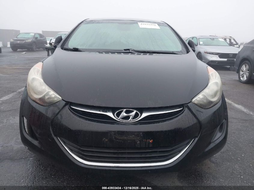 2013 Hyundai Elantra Gls/Limited VIN: KMHDH4AE7DU577629 Lot: 43933434