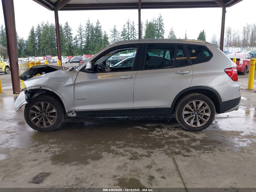 2014 BMW X3 xDrive28I VIN: 5UXWX9C52E0D32452 Lot: 43933435