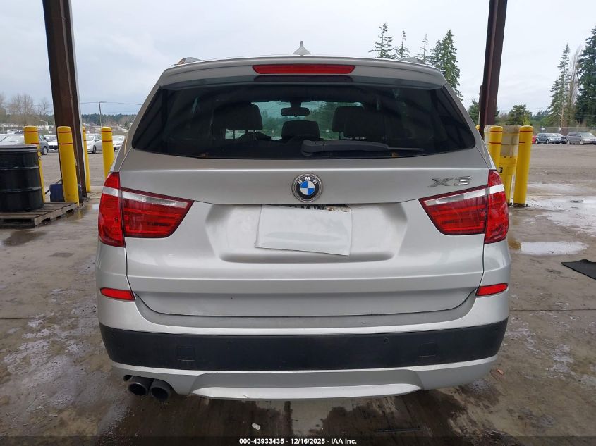 2014 BMW X3 xDrive28I VIN: 5UXWX9C52E0D32452 Lot: 43933435