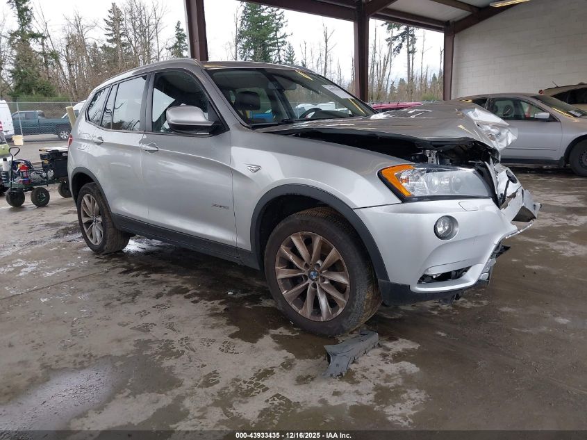 2014 BMW X3 xDrive28I VIN: 5UXWX9C52E0D32452 Lot: 43933435