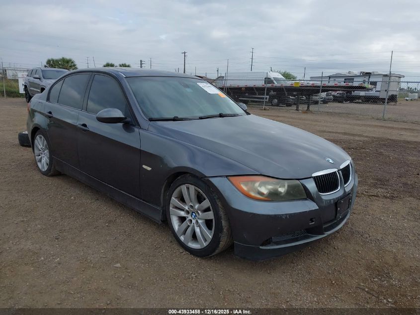 2007 BMW 328I VIN: WBAVA33587KX71426 Lot: 43933458