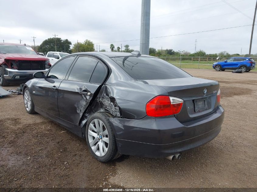 2007 BMW 328I VIN: WBAVA33587KX71426 Lot: 43933458