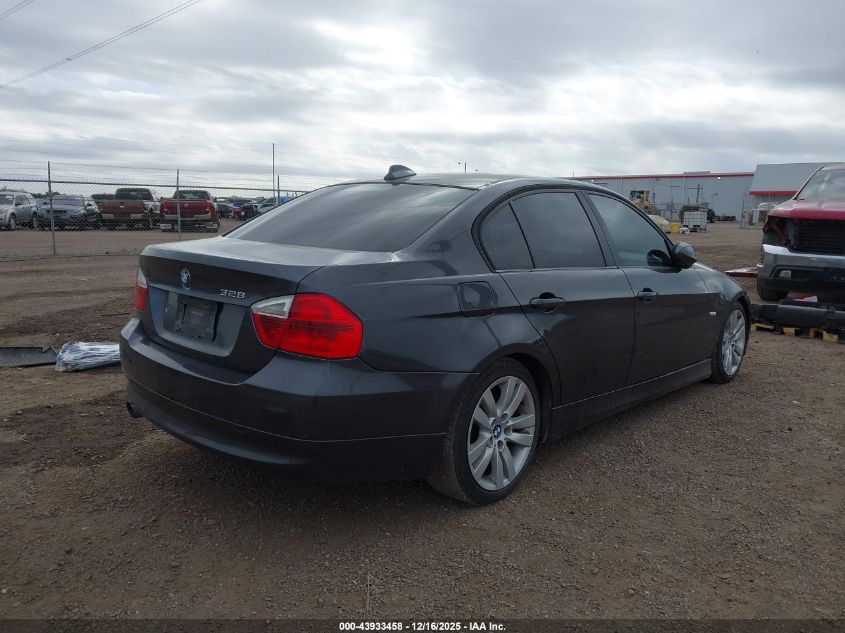 2007 BMW 328I VIN: WBAVA33587KX71426 Lot: 43933458