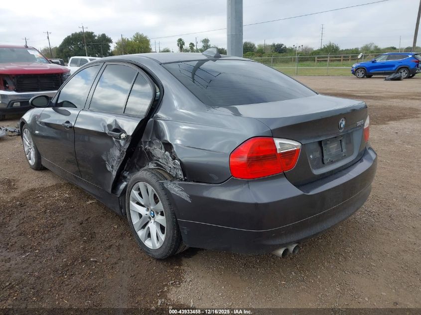 2007 BMW 328I VIN: WBAVA33587KX71426 Lot: 43933458