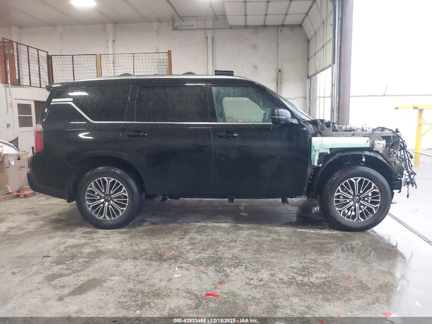 2025 Nissan Armada Platinum 4Wd VIN: JN8AY3EB4S9102543 Lot: 43933464