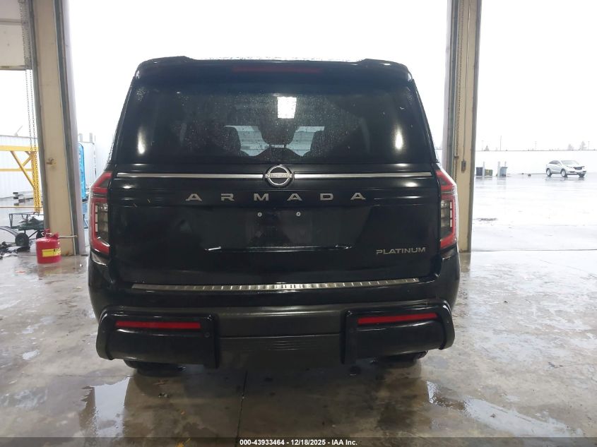 2025 Nissan Armada Platinum 4Wd VIN: JN8AY3EB4S9102543 Lot: 43933464