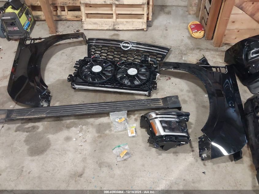 2025 Nissan Armada Platinum 4Wd VIN: JN8AY3EB4S9102543 Lot: 43933464