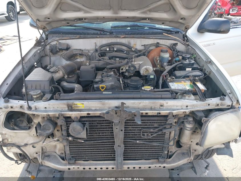 2001 Toyota Tacoma VIN: 5TEVL52N91Z845451 Lot: 43933465