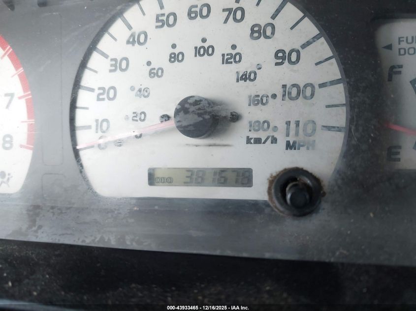 2001 Toyota Tacoma VIN: 5TEVL52N91Z845451 Lot: 43933465