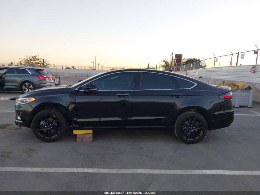 2020 Ford Fusion Hybrid Titanium VIN: 3FA6P0RU8LR157264 Lot: 43933487