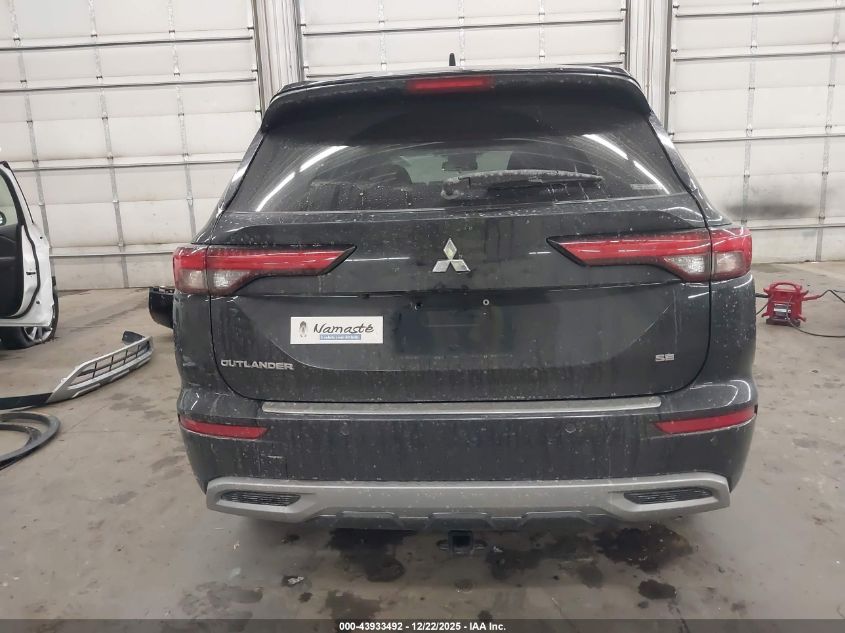 2022 Mitsubishi Outlander Black Edition S-Awc/Se 2.5 S-Awc/Se Launch Edition S-Awc VIN: JA4J4UA88NZ017131 Lot: 43933492