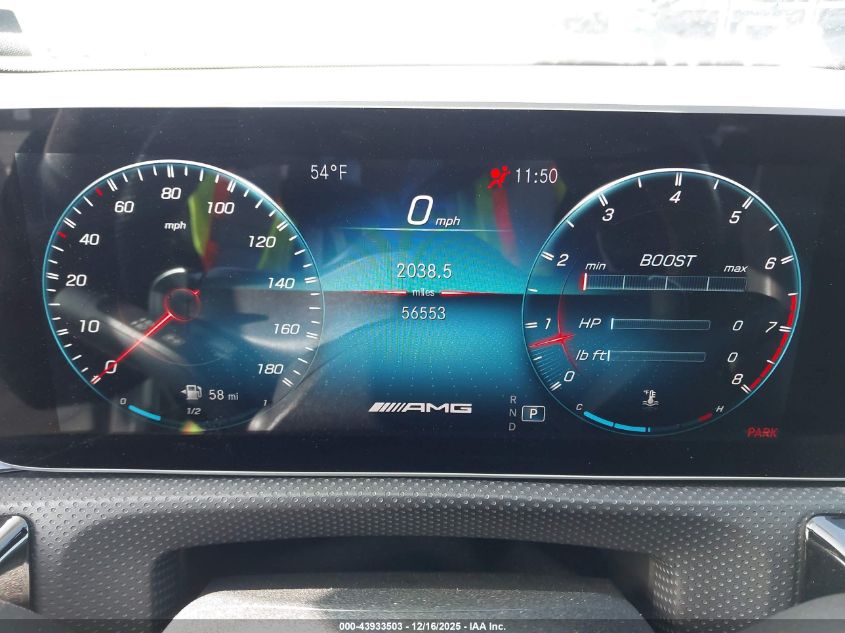 2020 Mercedes-Benz Amg A 35 4Matic VIN: W1K3G5BB2LJ204372 Lot: 43933503