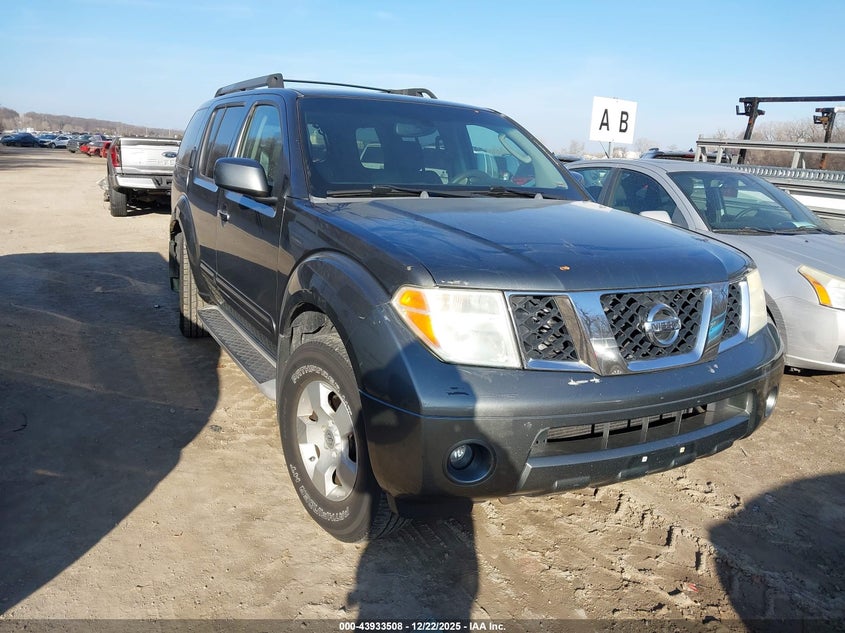 5N1AR18W05C742408 2005 Nissan Pathfinder Se auction photo 1