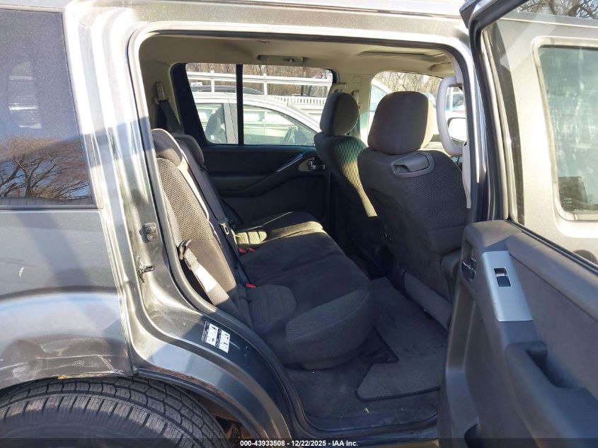 2005 Nissan Pathfinder Se VIN: 5N1AR18W05C742408 Lot: 43933508