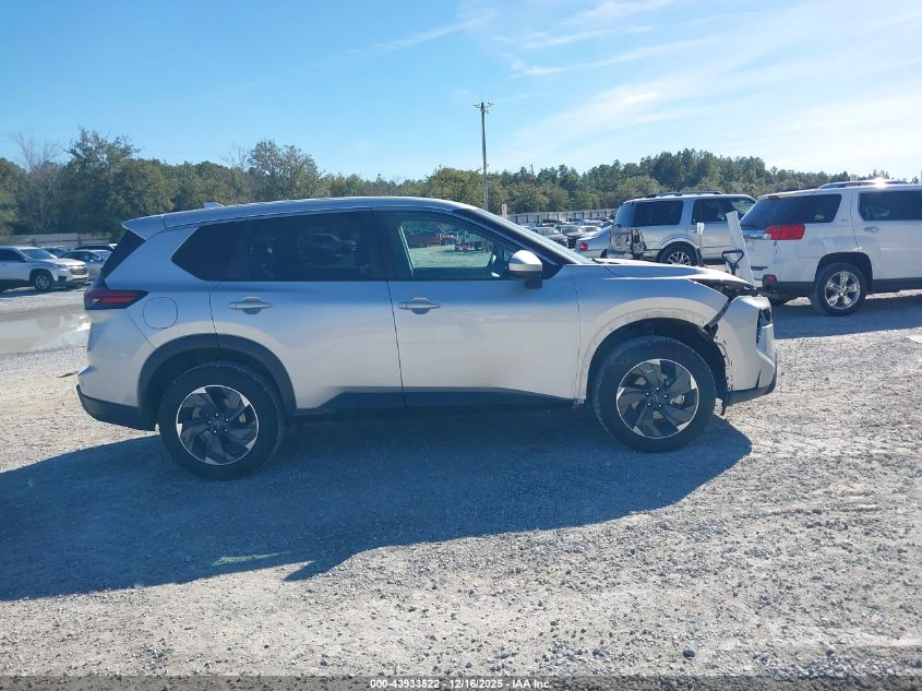 2024 Nissan Rogue Sv Fwd VIN: 5N1BT3BAXRC711915 Lot: 43933522