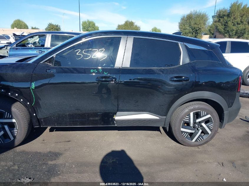 2025 Nissan Kicks Sv Fwd VIN: 3N8AP6CA4SL385502 Lot: 43933523