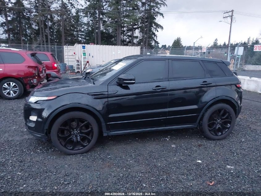 2013 Land Rover Range Rover Evoque Pure VIN: SALVT2BG0DH784036 Lot: 43933524