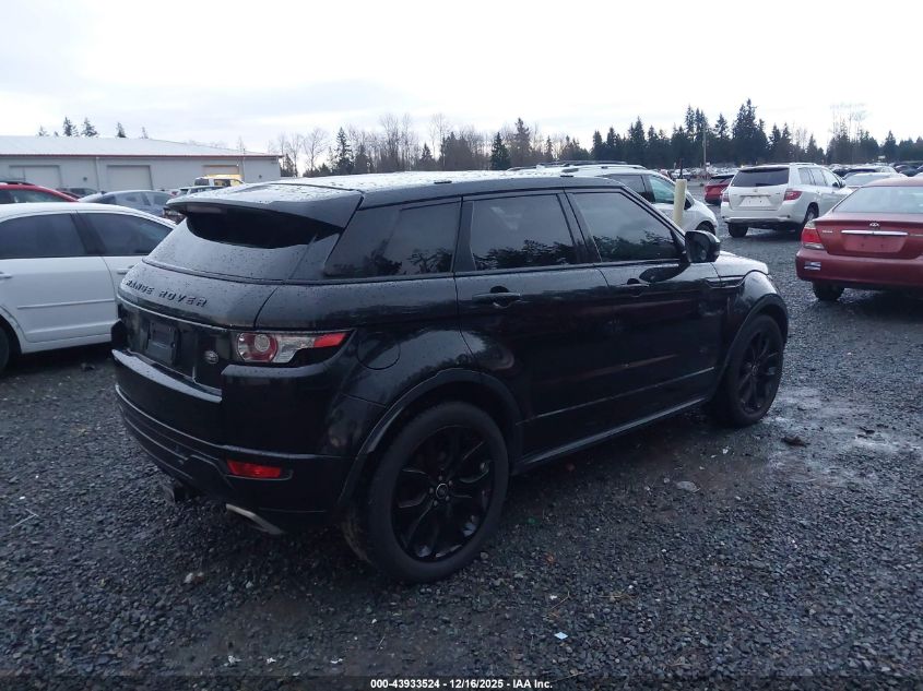 2013 Land Rover Range Rover Evoque Pure VIN: SALVT2BG0DH784036 Lot: 43933524