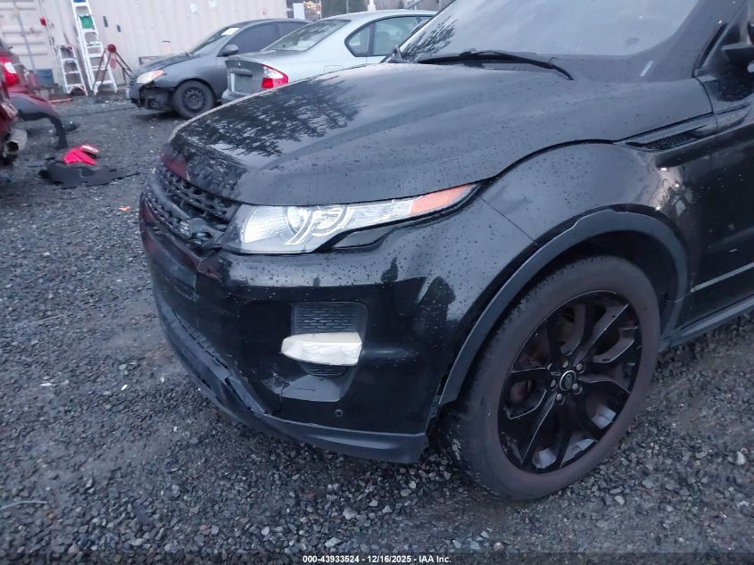 2013 Land Rover Range Rover Evoque Pure VIN: SALVT2BG0DH784036 Lot: 43933524