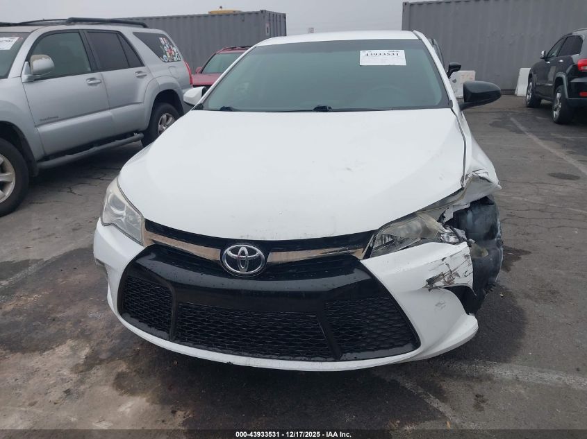 2016 Toyota Camry Se VIN: 4T1BF1FKXGU164683 Lot: 43933531