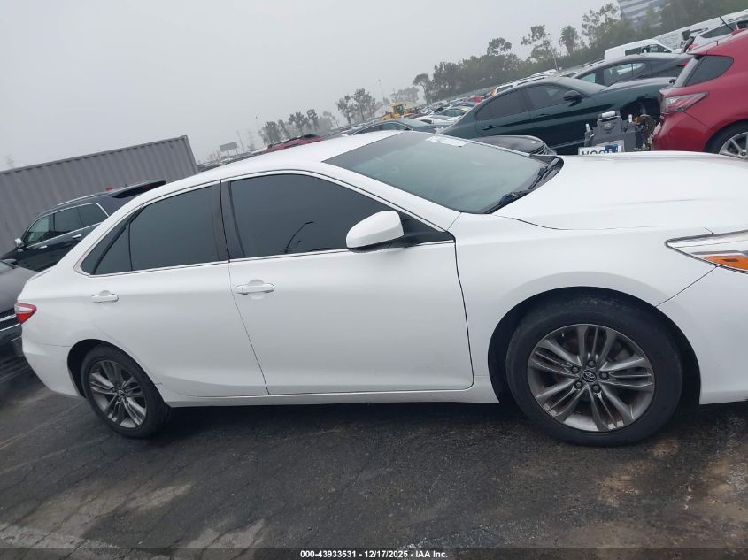 2016 Toyota Camry Se VIN: 4T1BF1FKXGU164683 Lot: 43933531