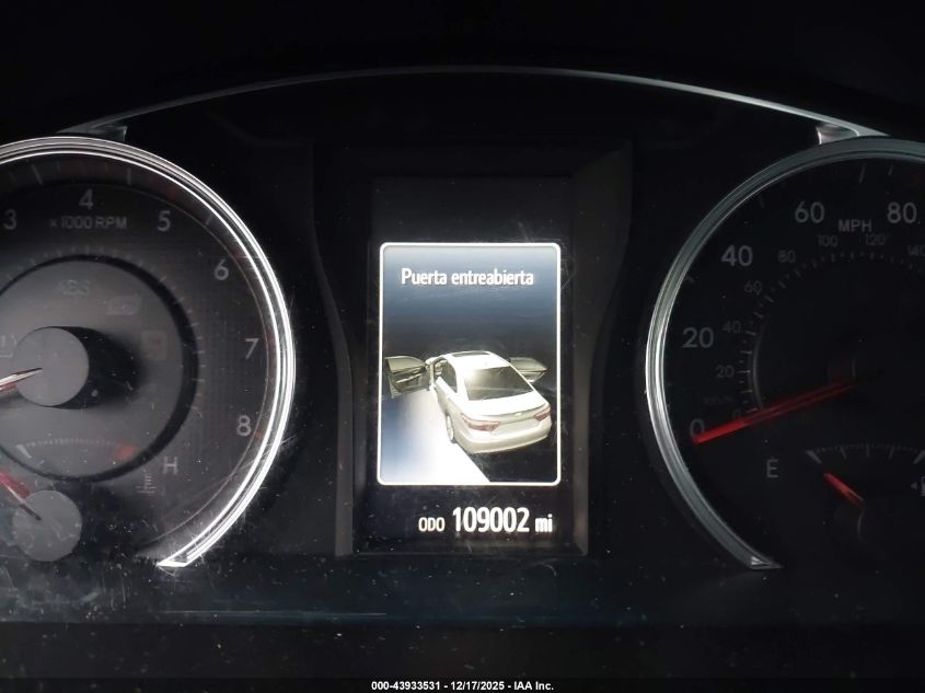 2016 Toyota Camry Se VIN: 4T1BF1FKXGU164683 Lot: 43933531