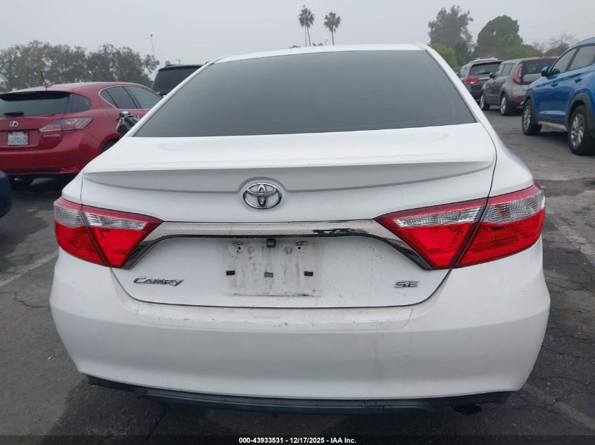 2016 Toyota Camry Se VIN: 4T1BF1FKXGU164683 Lot: 43933531