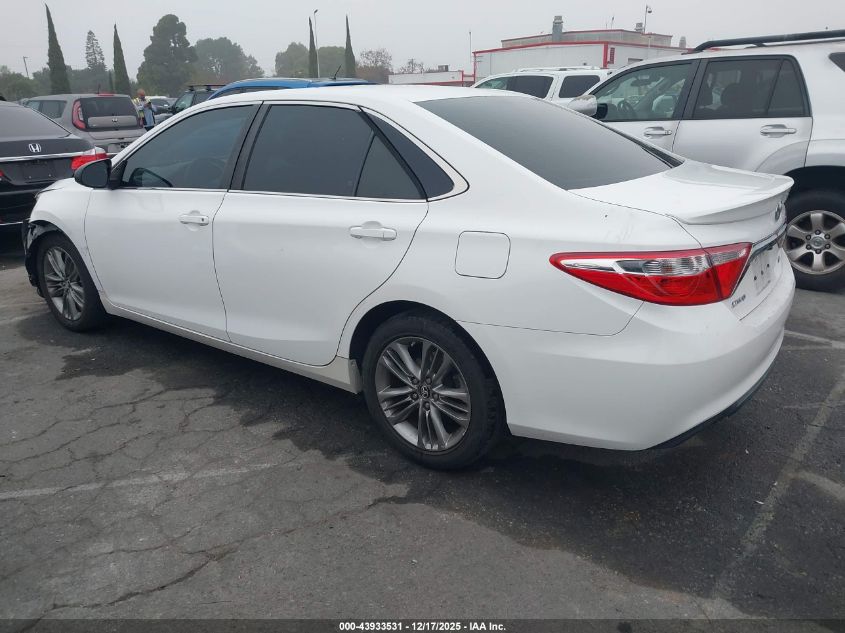 2016 Toyota Camry Se VIN: 4T1BF1FKXGU164683 Lot: 43933531
