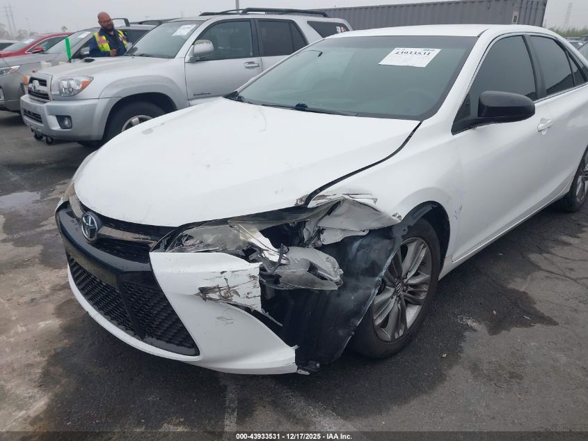 2016 Toyota Camry Se VIN: 4T1BF1FKXGU164683 Lot: 43933531