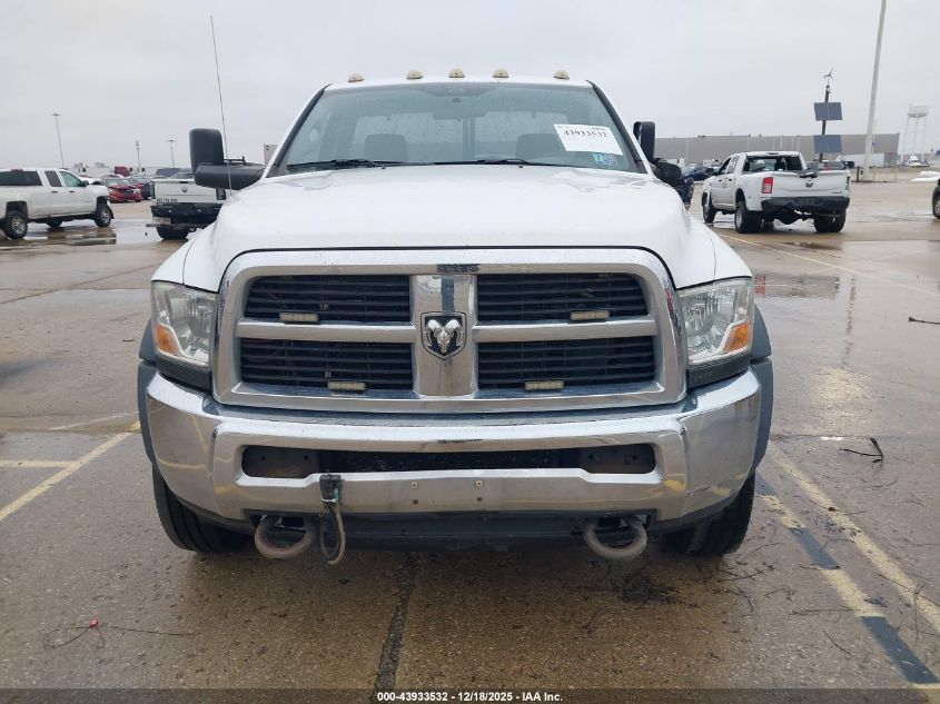 2011 Ram Ram 4500 Hd Chassis St/Slt VIN: 3D6WA6EL0BG501556 Lot: 43933532