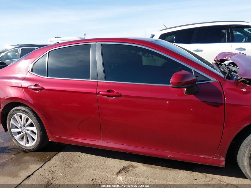 2021 Toyota Camry Le VIN: 4T1C11AK2MU590762 Lot: 43933535