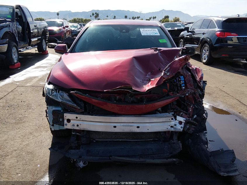 2021 Toyota Camry Le VIN: 4T1C11AK2MU590762 Lot: 43933535