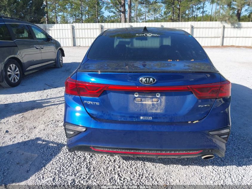 2020 Kia Forte Gt-Line VIN: 3KPF34AD0LE178836 Lot: 43933546