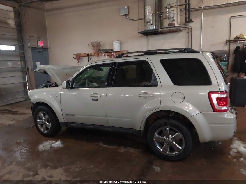 2008 Ford Escape Limited VIN: 1FMCU94158KC83404 Lot: 43933554