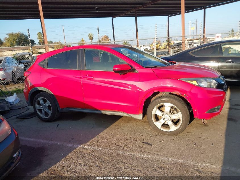 2016 Honda Hr-V Ex VIN: 3CZRU5H57GM731910 Lot: 43933561