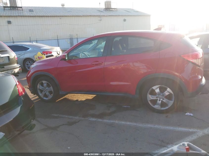 2016 Honda Hr-V Ex VIN: 3CZRU5H57GM731910 Lot: 43933561