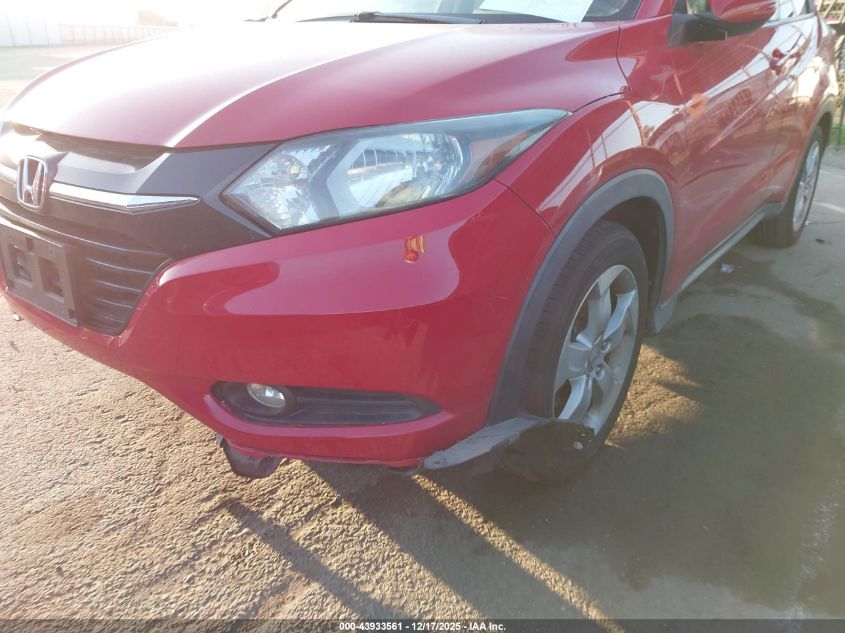 2016 Honda Hr-V Ex VIN: 3CZRU5H57GM731910 Lot: 43933561